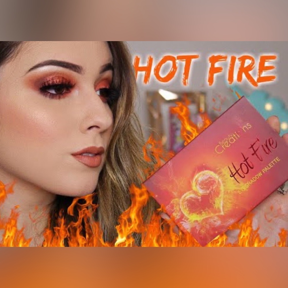 Beauty Creations Hot Fire Palette - Sparkling Warm Tones